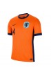 Nederland Virgil van Dijk #4 Fotballdrakt Hjemme Klær EM 2024 Korte ermer